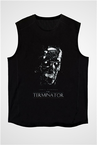 The Terminator Siyah Unisex Kolsuz Tişört