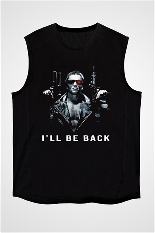 The Terminator Siyah Unisex Kolsuz Tişört