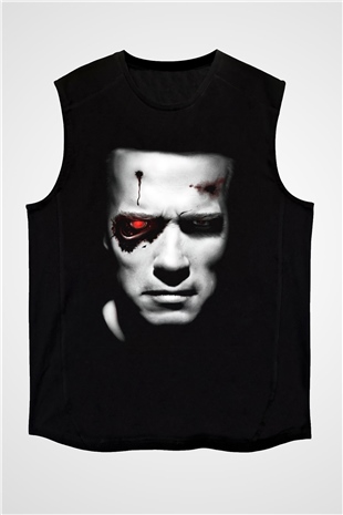 The Terminator Siyah Unisex Kolsuz Tişört