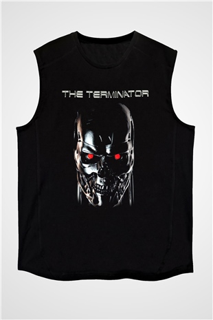 The Terminator Siyah Unisex Kolsuz Tişört