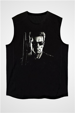 The Terminator Siyah Unisex Kolsuz Tişört