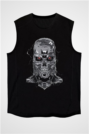 The Terminator Siyah Unisex Kolsuz Tişört