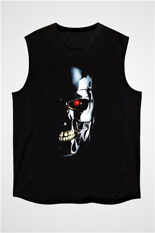 The Terminator Siyah Unisex Kolsuz Tişört