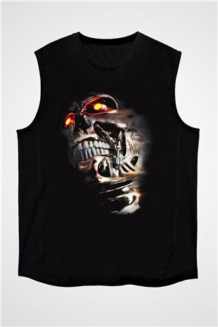 The Terminator Siyah Unisex Kolsuz Tişört