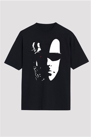 The Terminator Siyah Unisex Oversize Tişört T-Shirt