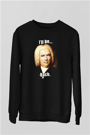 The Terminator Siyah Unisex Sweatshirt