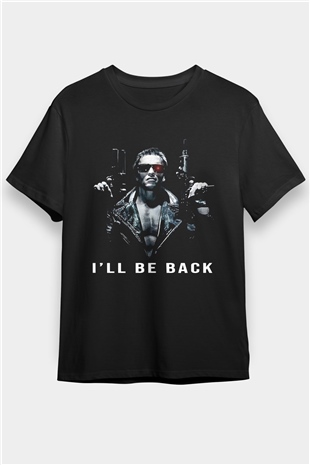 The Terminator Siyah Unisex Tişört T-Shirt