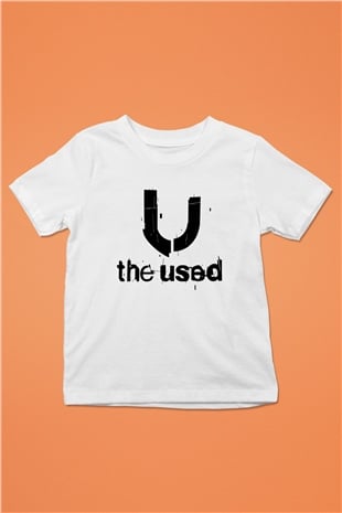 The Used Baskılı Beyaz Unisex Çocuk Tişört