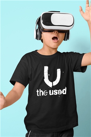 The Used Baskılı Siyah Unisex Çocuk Tişört