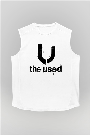 The Used Beyaz Unisex Kolsuz Tişört