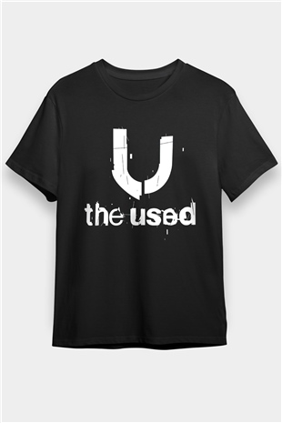 The Used Siyah Unisex Tişört T-Shirt - TişörtFabrikası