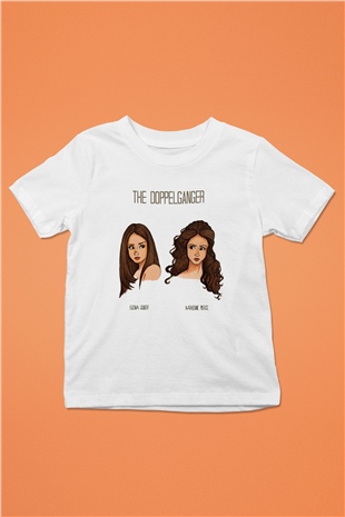 The Vampire Diaries Baskılı Beyaz Unisex Çocuk Tişört