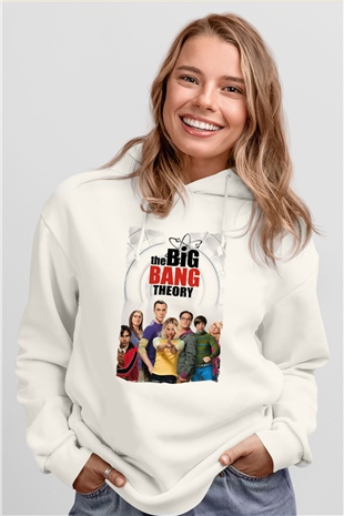 The Vampire Diaries Beyaz Unisex Hoodie