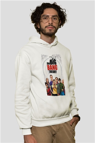 The Vampire Diaries Beyaz Unisex Hoodie