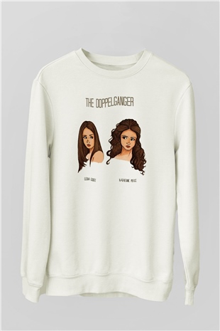 The Vampire Diaries Beyaz Unisex Sweatshirt