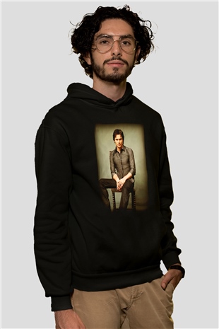 The Vampire Diaries Siyah Unisex Hoodie