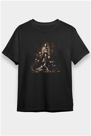 The Vampire Diaries Siyah Unisex Tişört T-Shirt