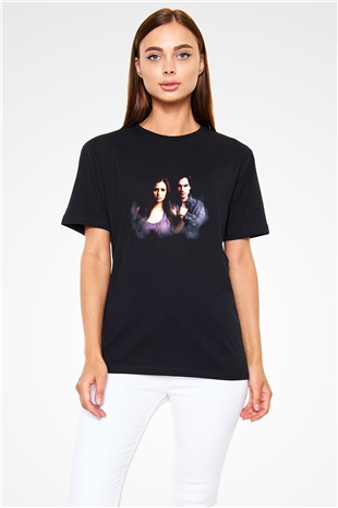 The Vampire Diaries Siyah Unisex Tişört T-Shirt