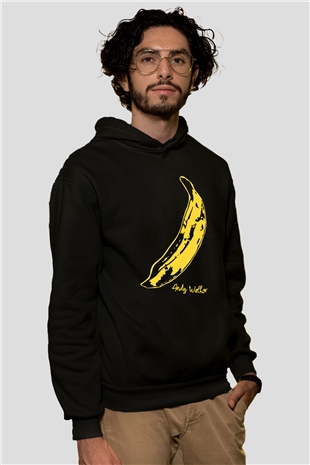 The Velvet Underground Siyah Unisex Hoodie