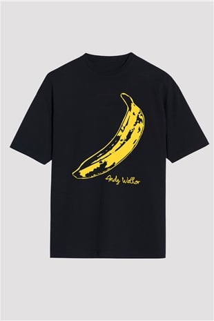 The Velvet Underground Siyah Unisex Oversize Tişört T-Shirt