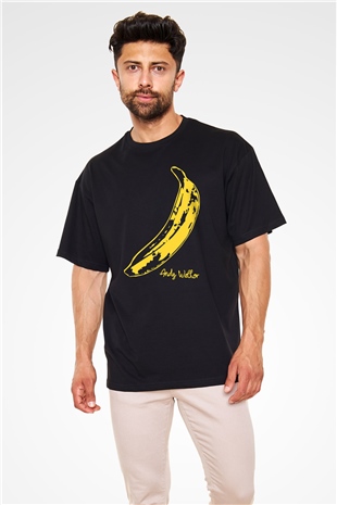 The Velvet Underground Siyah Unisex Oversize Tişört T-Shirt