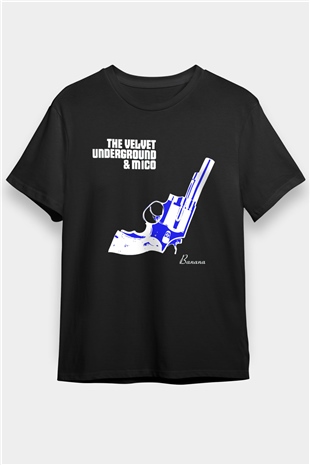 The Velvet Underground Siyah Unisex Tişört T-Shirt - TişörtFabrikası