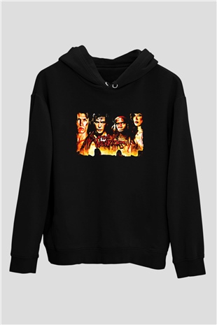 The Warriors Siyah Unisex Hoodie