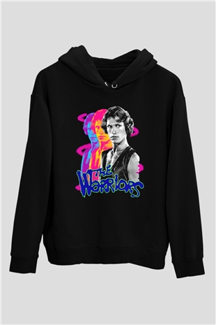 The Warriors Siyah Unisex Hoodie