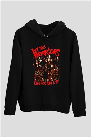 The Warriors Siyah Unisex Hoodie