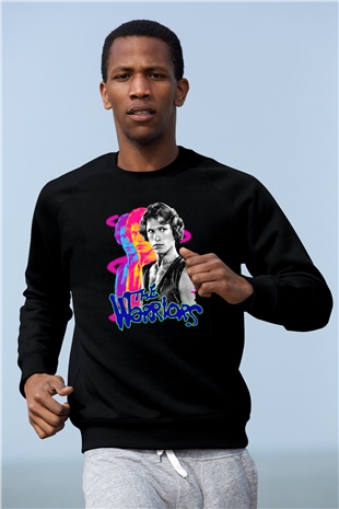 The Warriors Siyah Unisex  Sweatshirt