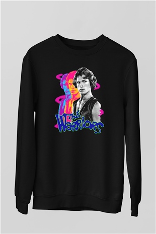 The Warriors Siyah Unisex  Sweatshirt