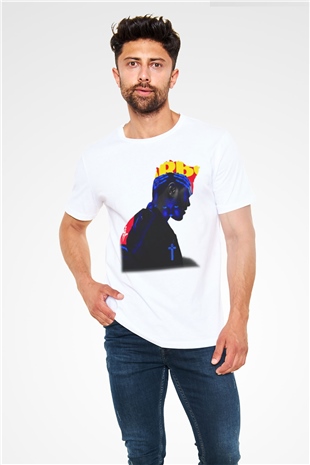 The Weeknd Beyaz Unisex Tişört T-Shirt - TişörtFabrikası