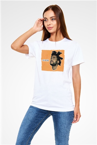 The Weeknd Beyaz Unisex Tişört T-Shirt - TişörtFabrikası