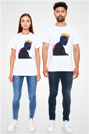 The Weeknd Beyaz Unisex Tişört T-Shirt - TişörtFabrikası
