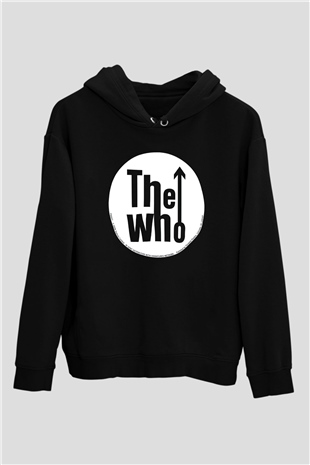The Who Siyah Unisex Hoodie