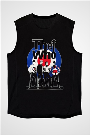 The Who Siyah Unisex Kolsuz Tişört