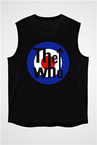 The Who Siyah Unisex Kolsuz Tişört