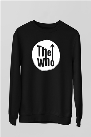 The Who Siyah Unisex Sweatshirt