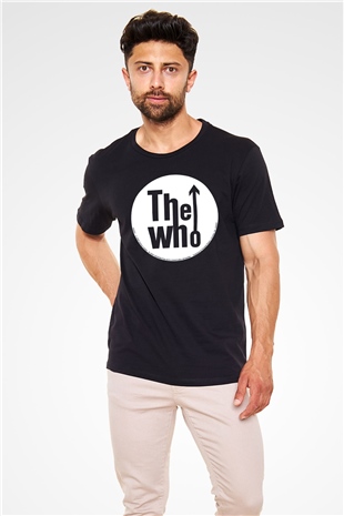 The Who Siyah Unisex Tişört T-Shirt - TişörtFabrikası