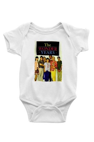 The Wonder Years Beyaz Bebek Body - Zıbın