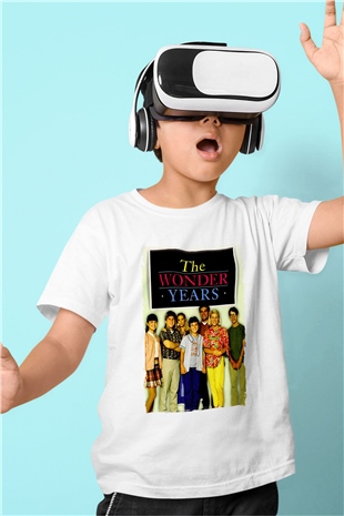 The Wonder Years Beyaz Unisex  Çocuk Tişört