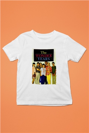 The Wonder Years Beyaz Unisex  Çocuk Tişört