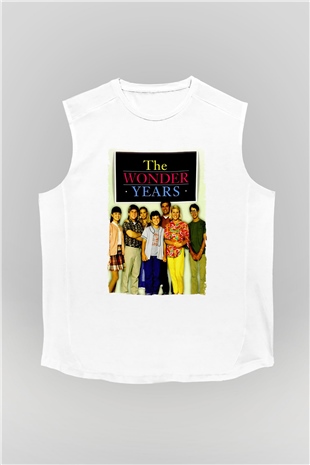 The Wonder Years Beyaz Unisex  Kolsuz Tişört
