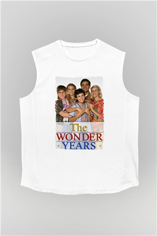 The Wonder Years Beyaz Unisex  Kolsuz Tişört