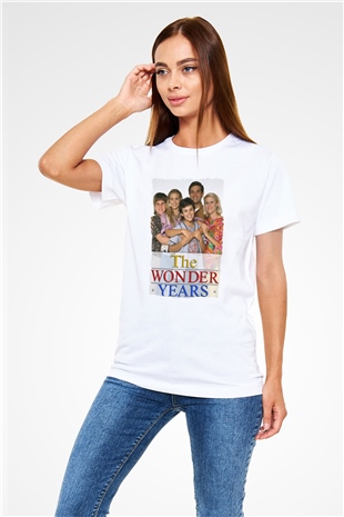 The Wonder Years Beyaz Unisex Tişört