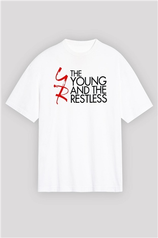The Young and the Restless Beyaz Oversize Tişört