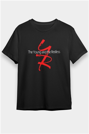 The Young and the Restless Siyah Unisex Tişört