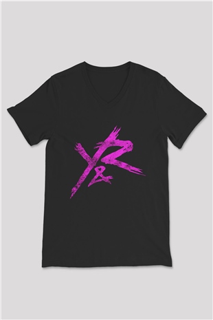 The Young and the Restless Siyah Unisex V Yaka Tişört