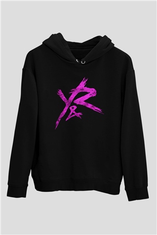 The Young and the Restless Siyah Unisex Kapüşonlu Sweatshirt