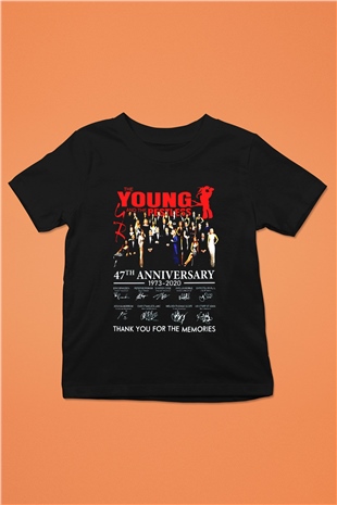 The Young and the Restless Siyah Unisex  Çocuk Tişört